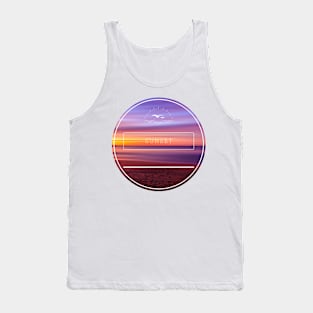 Sunset beach Tank Top